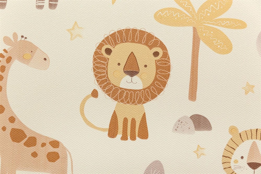 Обои виниловые на флизелиновой основе Уик-энд мотив, жёлтый сафари