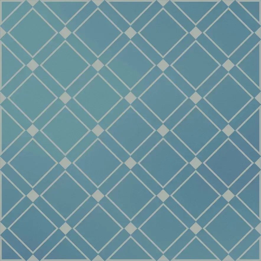 KERAMA MARAZZI KMD3STA016GN Декор Бахия 1 бирюзовый глянцевый 9,8x9,8x0,7