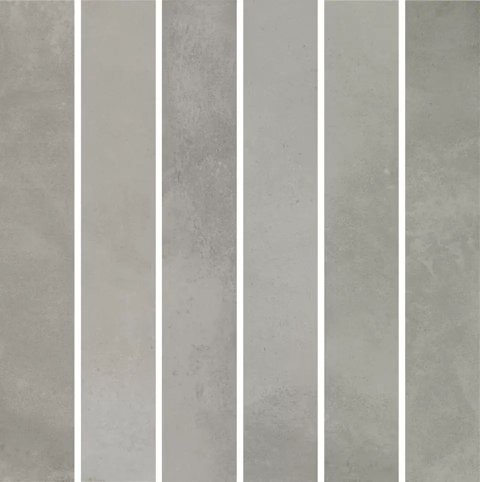 KERAMA MARAZZI KMD2MSM002BN Декор Фес мозаичный серый глянцевый 15x15x0,77