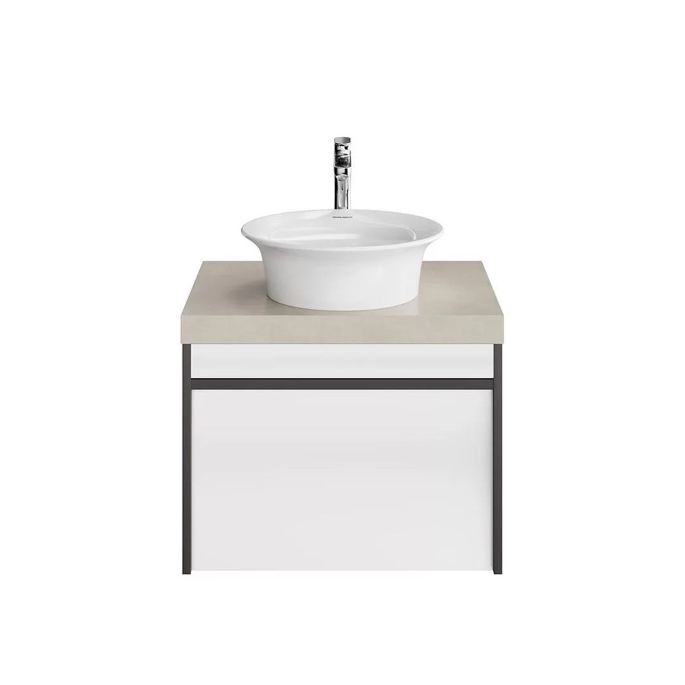 KERAMA MARAZZI MOD.60.1+1/AR Тумба MODULA подвесная 60 с ящиком 1+1, арабика