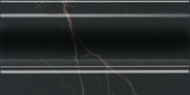 KERAMA MARAZZI FMD017 Плинтус Алькала черный 20х10х13