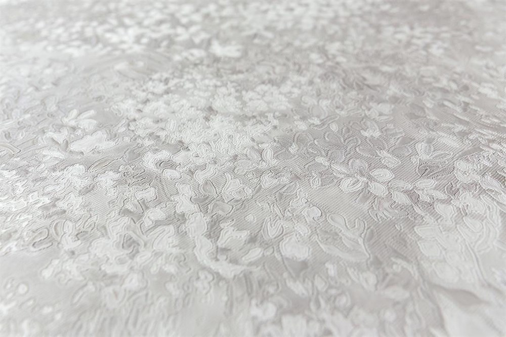 Обои виниловые на флизелиновой основе Апрель мотив 2, серый