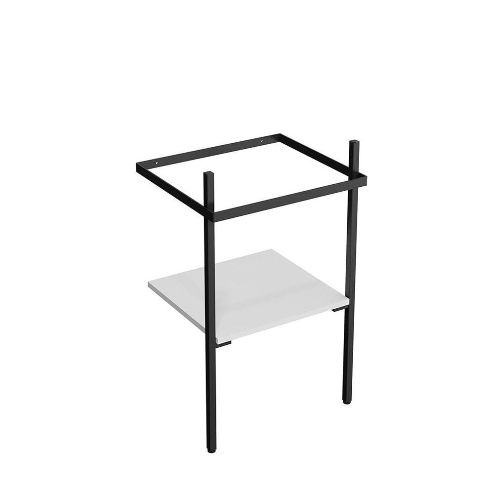 KERAMA MARAZZI PRO.50.01/BLK.M Структура металлическая PRO напольная 50, черная матовая