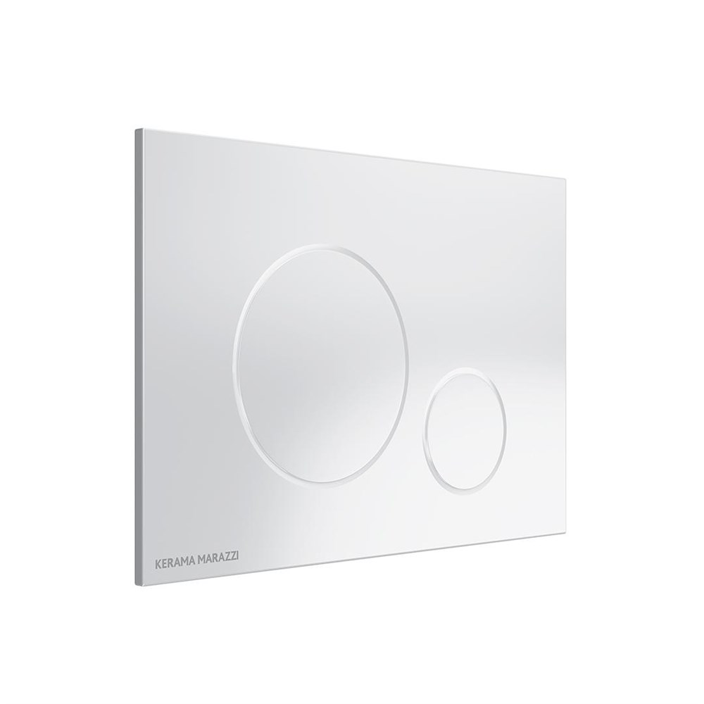KERAMA MARAZZI FPR.A.WHT Кнопка управления для скрытых систем инсталляции, белый-глянец (круглая)