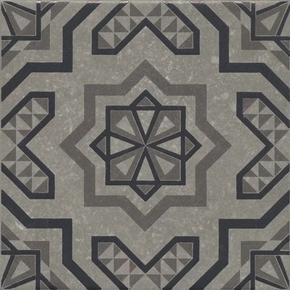 KERAMA MARAZZI KMD3STA048GN Декор Касабланка серый матовый 20x20x0,8