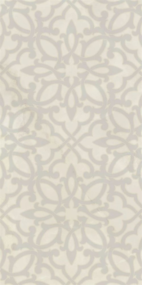 Декор Махкама бежевый светлый глянцевый обрезной 30x60x0,9