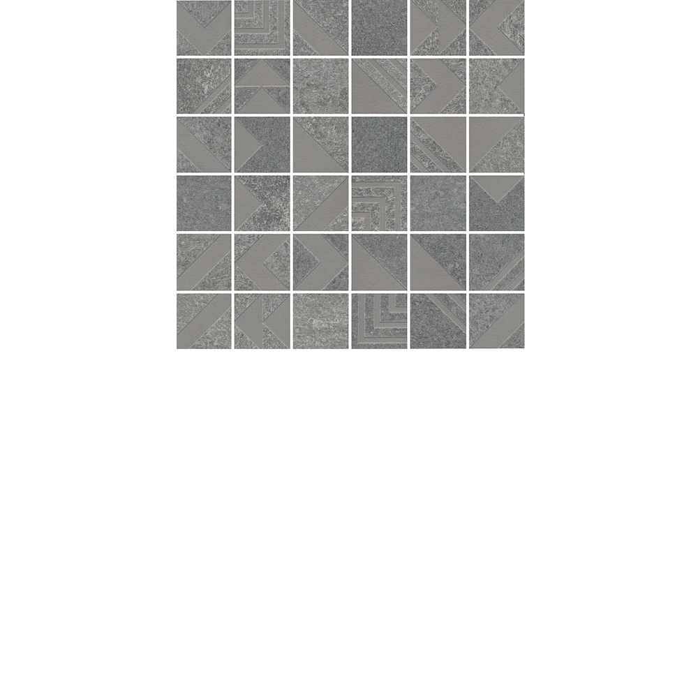 KERAMA MARAZZI SBM012/DD204220 Декор Про Нордик серый мозаичный 30x30x0,9