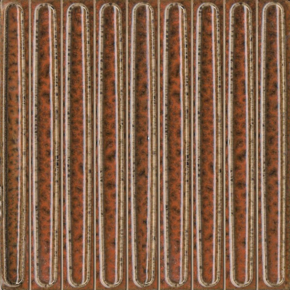 KERAMA MARAZZI KMD2SOB007BN Декор чипсет Далия оранжевый глянцевый 20x20x0,95