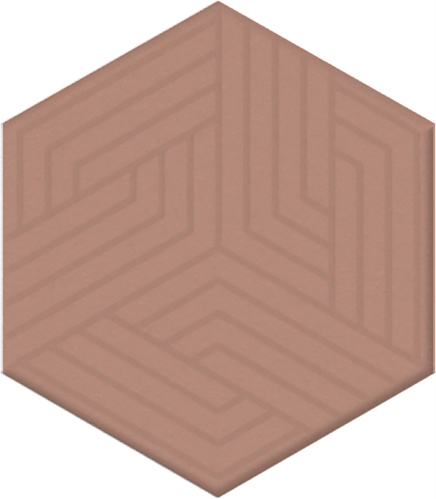 KERAMA MARAZZI OS/D241/63010 Декор Агуста розовый матовый 6x5,2x0,69