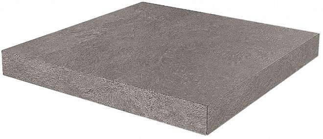 KERAMA MARAZZI DD600520R/GCA Ступень угловая клееная Про Стоун серый темный 33x33x0,9