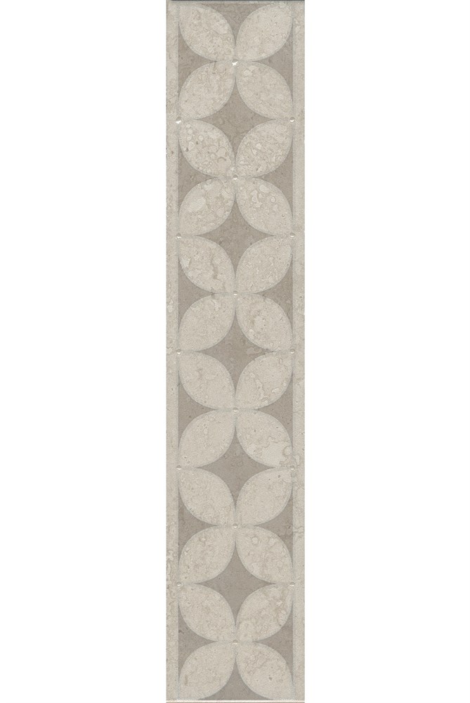 KERAMA MARAZZI OS/A218/8340 Бордюр Туф бежевый светлый глянцевый 30х5,7 30x5,7x6,9