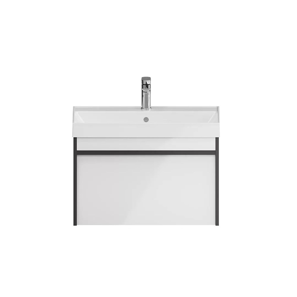 KERAMA MARAZZI MOD.70.1+1/AR Тумба MODULA подвесная 70 с ящиком 1+1, арабика