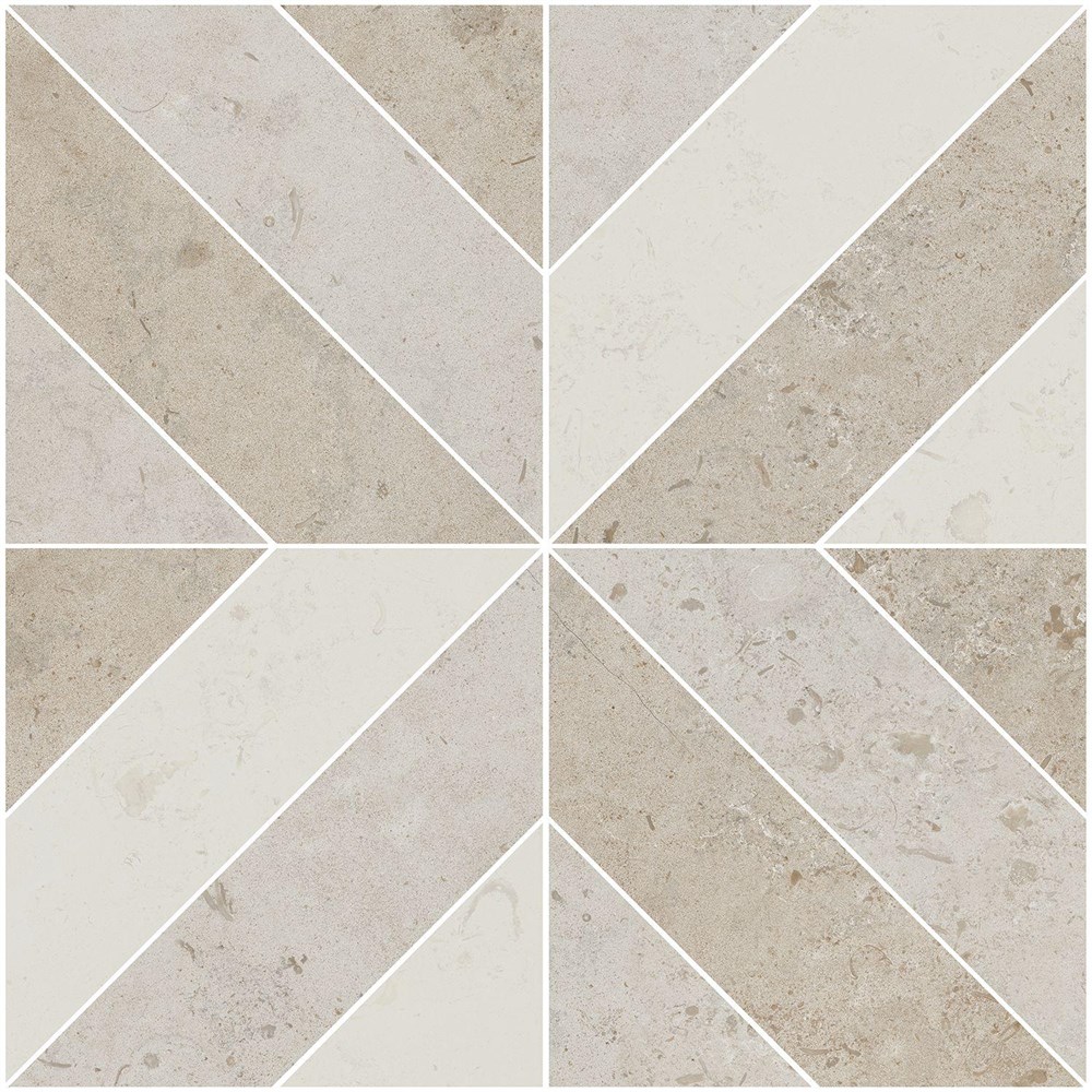 KERAMA MARAZZI ID125 Декор Про Лаймстоун бежевый матовый 60х60 60x60x11