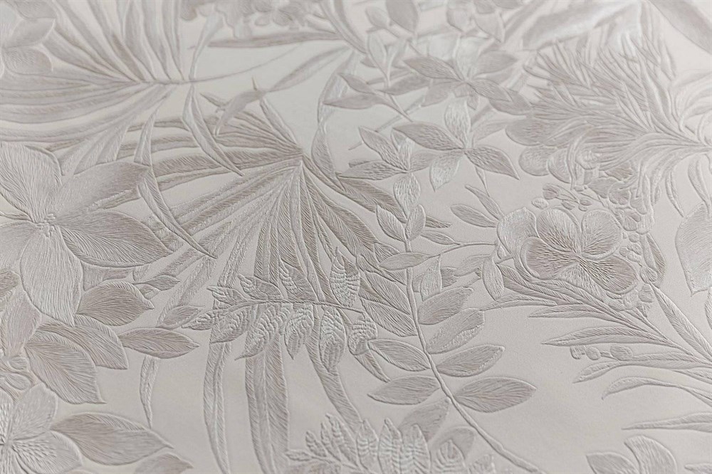 KERAMA MARAZZI KM5901 Обои виниловые Джангл мотив, светлый бежевый (1, Т D)