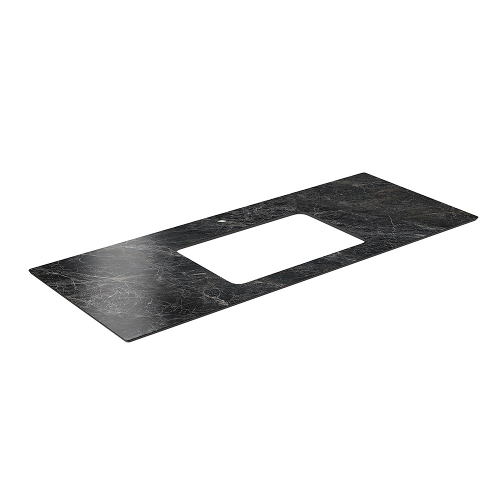 KERAMA MARAZZI PL3.VT93\120 Спец. изделие для раковин, встраиваемых снизу, 120 см Риальто темный серый лап