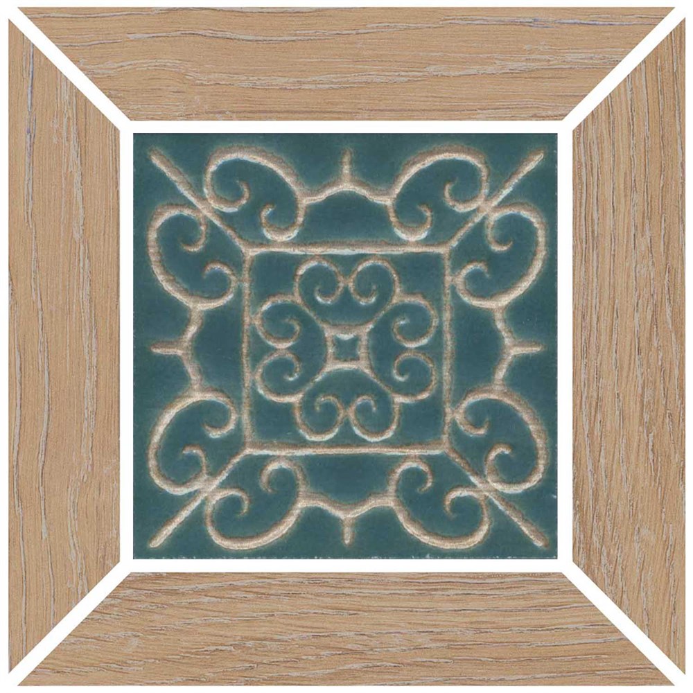 KERAMA MARAZZI ID153 Вставка Тровазо наборный бежевый матовый 13x13x0,9