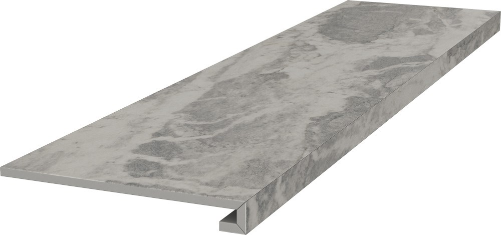 KERAMA MARAZZI DL503120R/GCF Ступень клееная Альбино серый обрезной 33х119,5x0,9