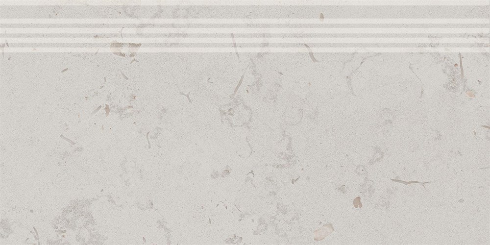 KERAMA MARAZZI DD205320R/GR Ступень Про Лаймстоун серый светлый натуральный обрезной 30x60x0,9