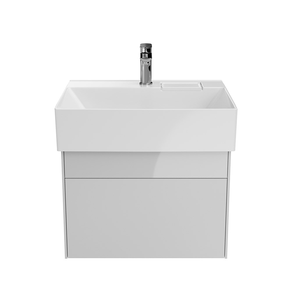 KERAMA MARAZZI LOG.60.2/WHT Тумба LOGICA подвесная 2 ящика 60 см, белоснежный