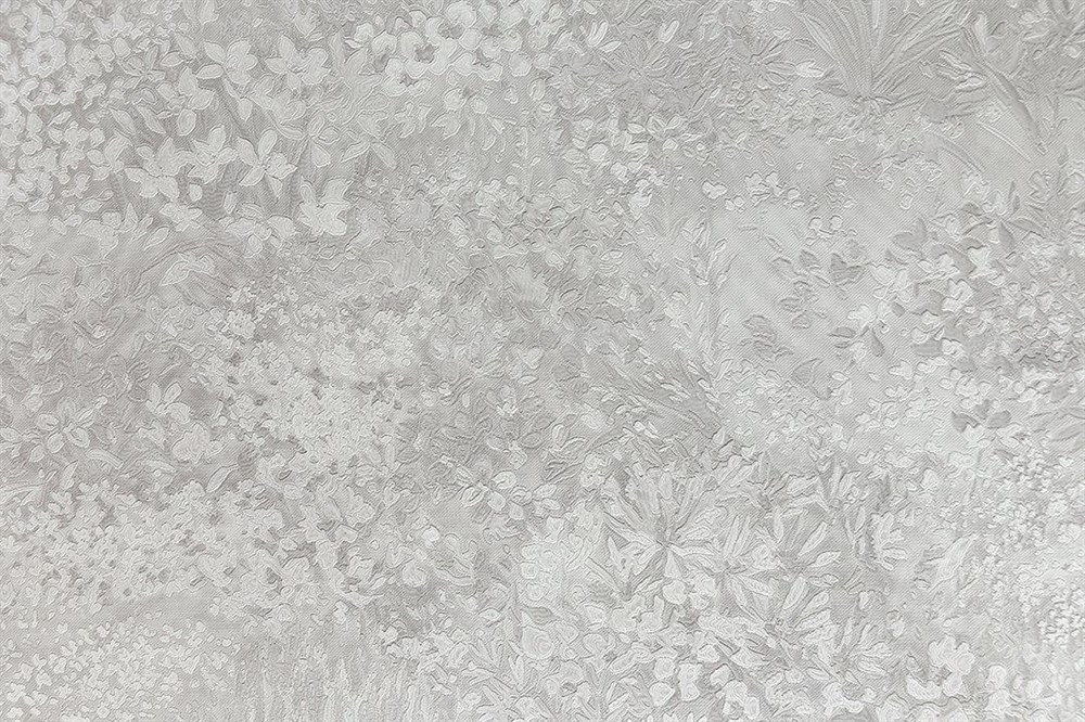 Обои виниловые на флизелиновой основе Апрель мотив 2, серый