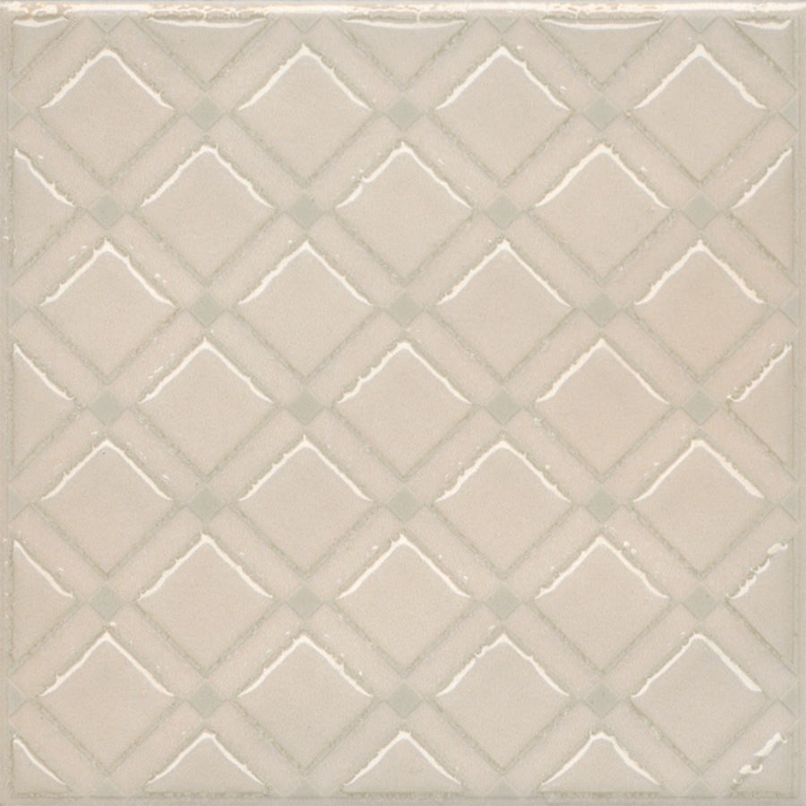 KERAMA MARAZZI KMD3STA013GN Декор Бахия 1 бежевый светлый глянцевый 9,8x9,8x0,7
