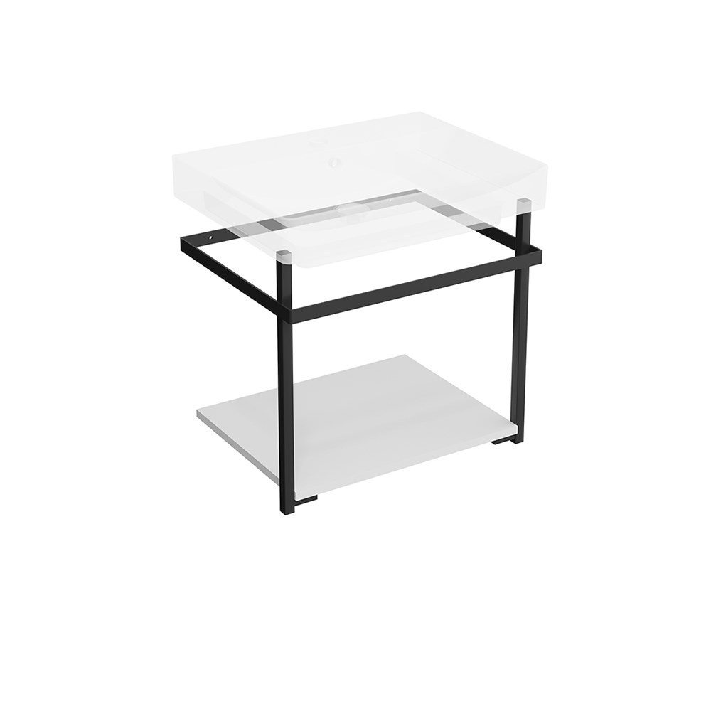 KERAMA MARAZZI PRO.55.02/BLK.M Металлическая структура PRO 55 подвесная, черная матовая