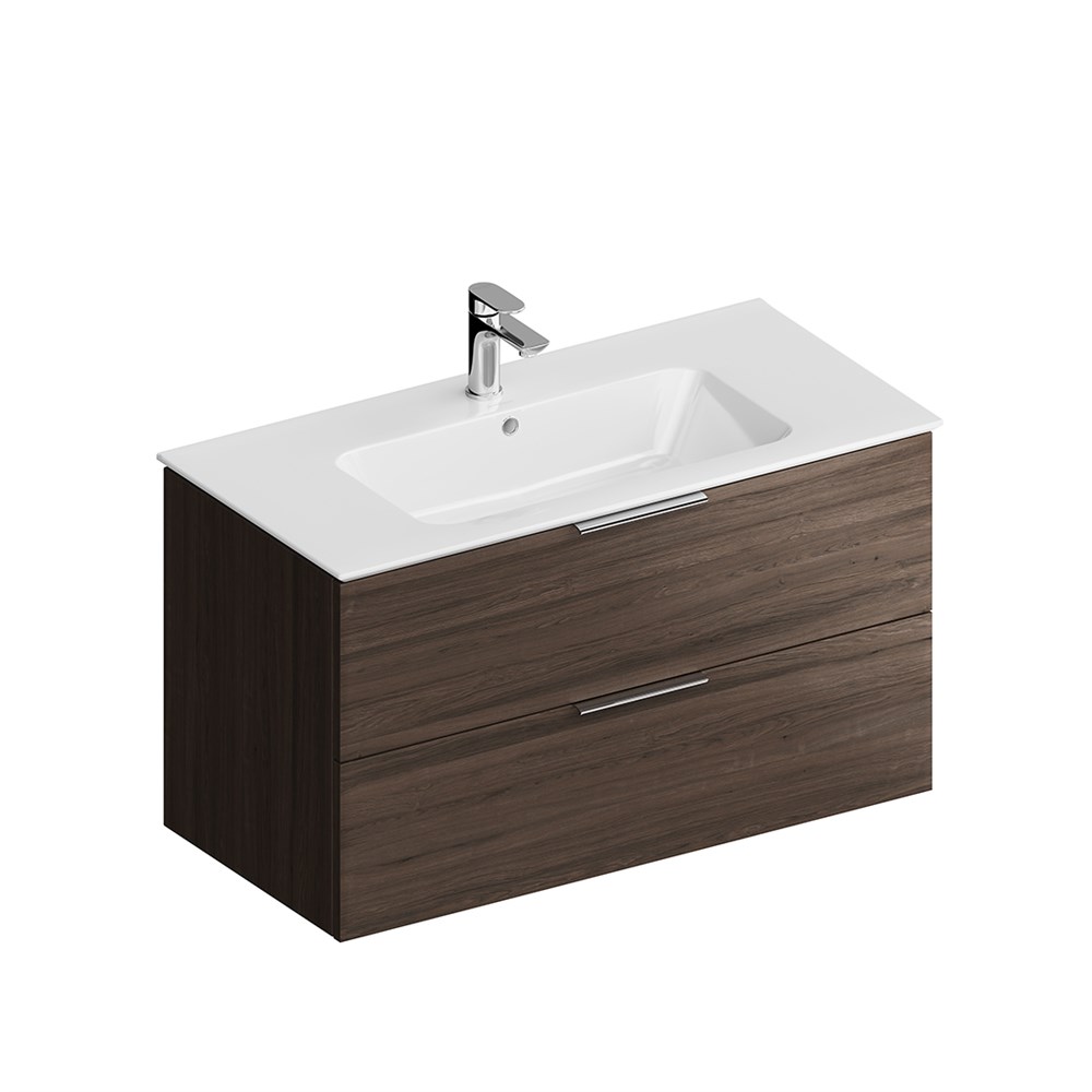 Тумба PIANO Forte подвесная 95, дымчатый вяз