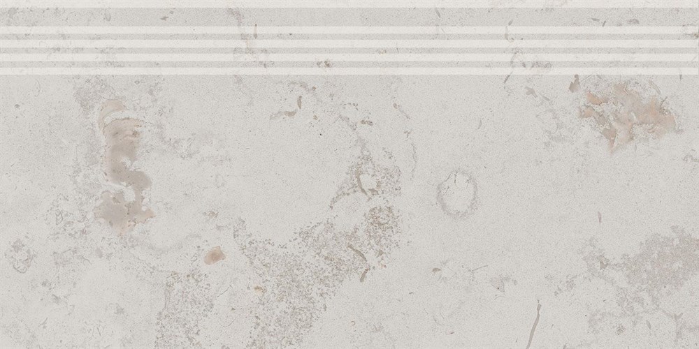 KERAMA MARAZZI DD205320R/GR Ступень Про Лаймстоун серый светлый натуральный обрезной 30x60x0,9