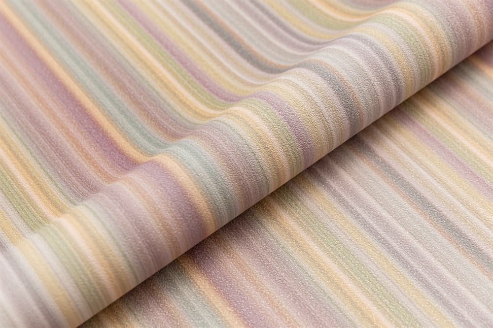 KERAMA MARAZZI KM8315 Обои виниловые Фреш мотив, разноцветный, полоса 1,06х10 (1, Т A) направленная стыковка