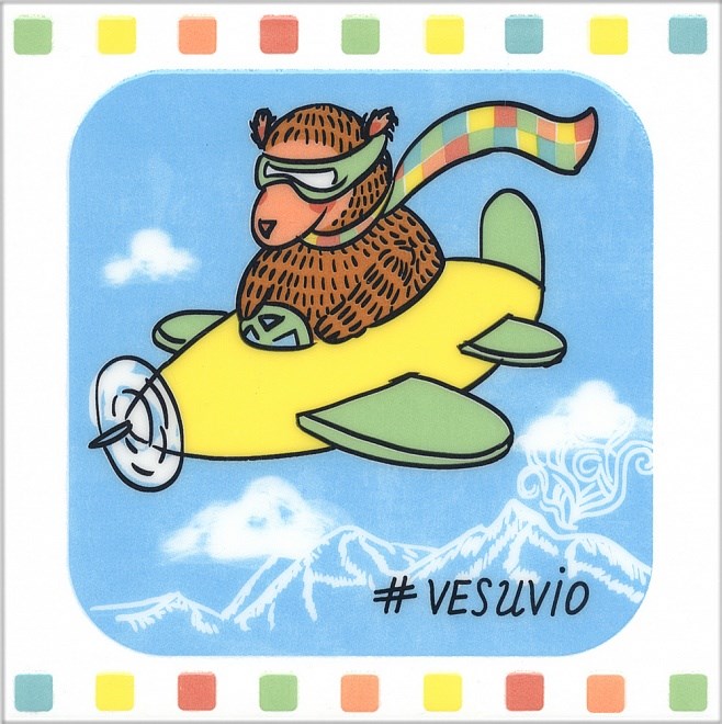 KERAMA MARAZZI NT/A143/5009 Декор Большое путешествие Везувий 20х20х6,9