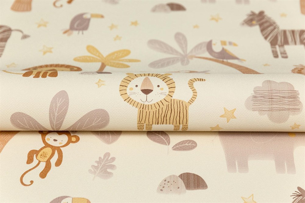 Обои виниловые на флизелиновой основе Уик-энд мотив, жёлтый сафари