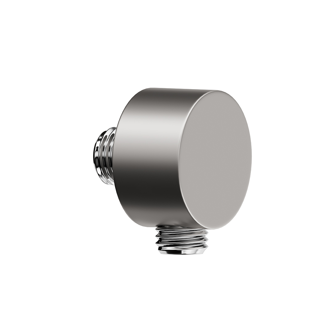 Монтажная часть OLE для душевого гарнитура, титановый атласный