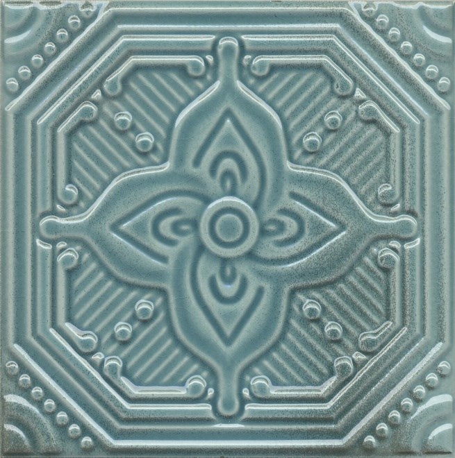 KERAMA MARAZZI SSA004 Декор Салинас лазурный 15х15