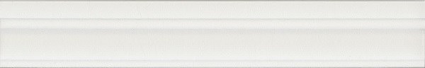 KERAMA MARAZZI BLC040R Бордюр Багет Флориан белый матовый обрезной 30x5x1,9