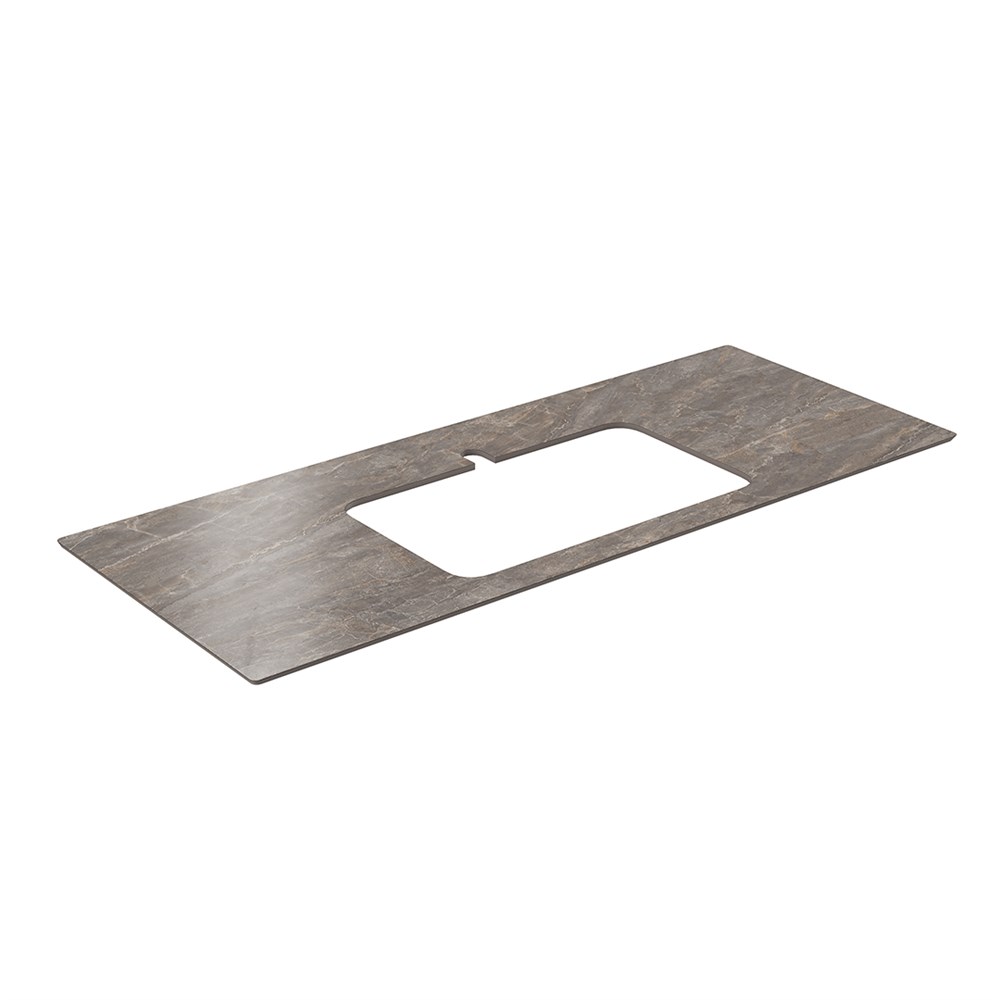 KERAMA MARAZZI PL2.VT280\120 Спец. изделие декоративное для раковин, встраиваемых сверху Парнас пепельный лаппатированный