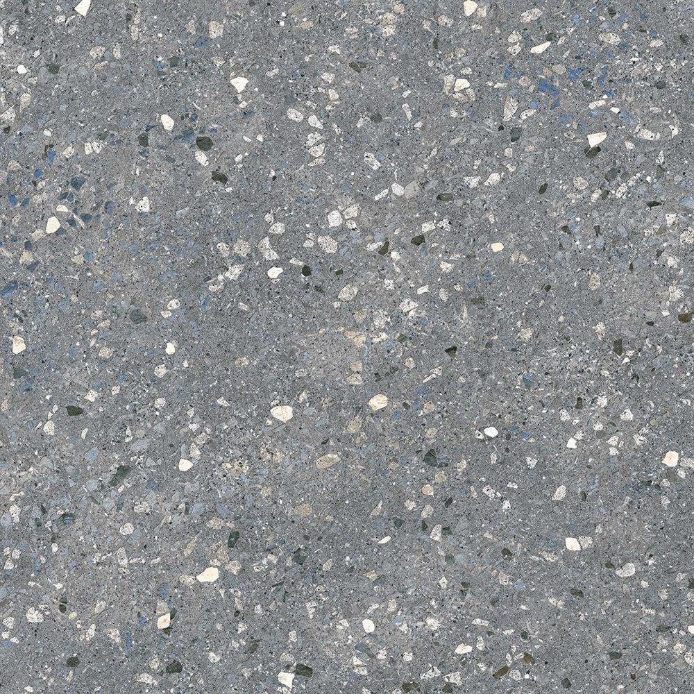 KERAMA MARAZZI SG632820R Терраццо серый тёмный обрезной 60x60x0,9