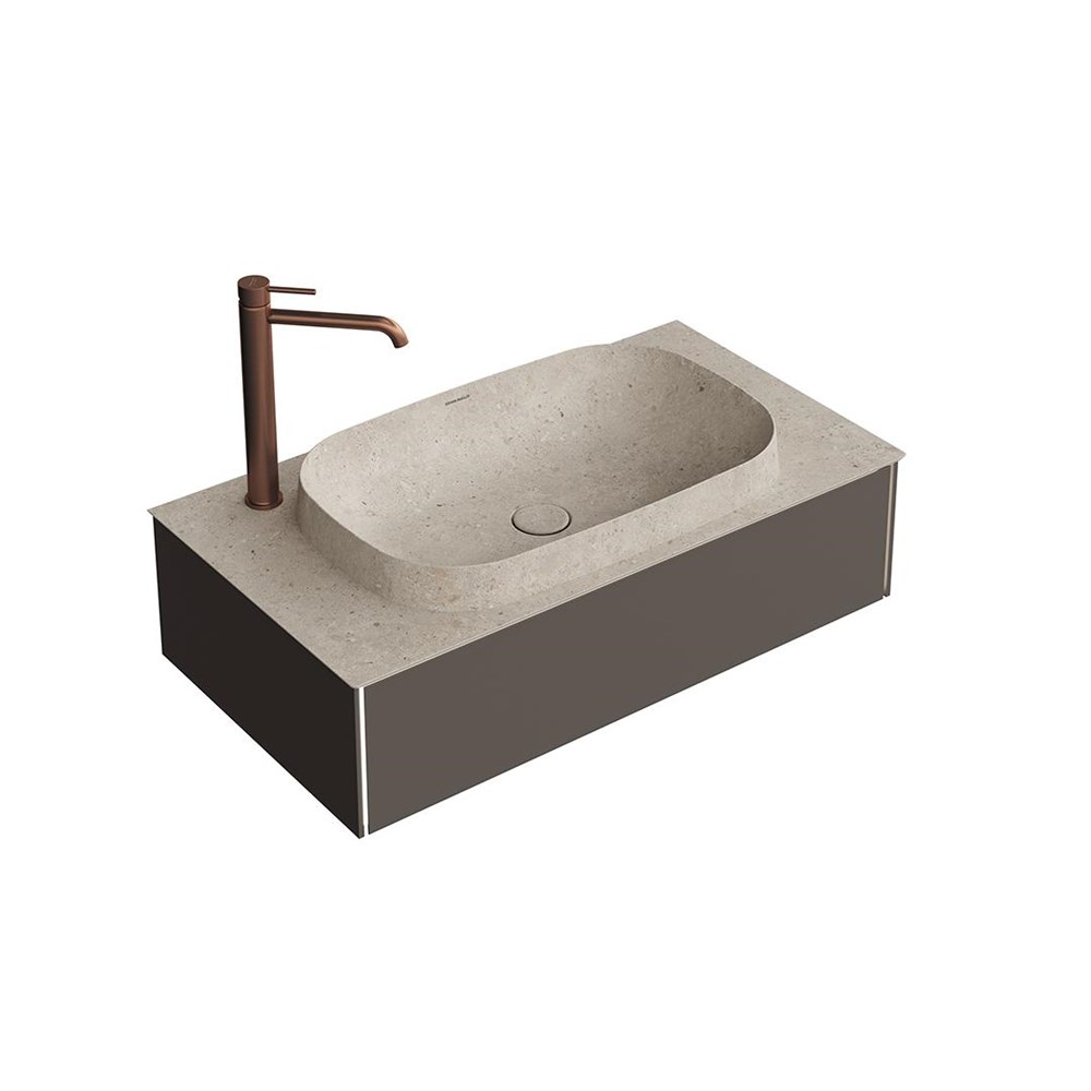 KERAMA MARAZZI MA.90.1/EGR.M Тумба MAGICA подвесная 90, 1 ящик, вечерний серый матовый