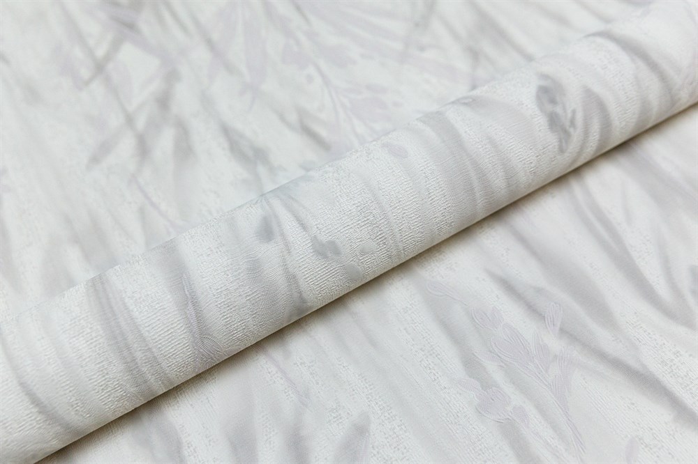 Обои виниловые на флизелиновой основе Отражение мотив, серый