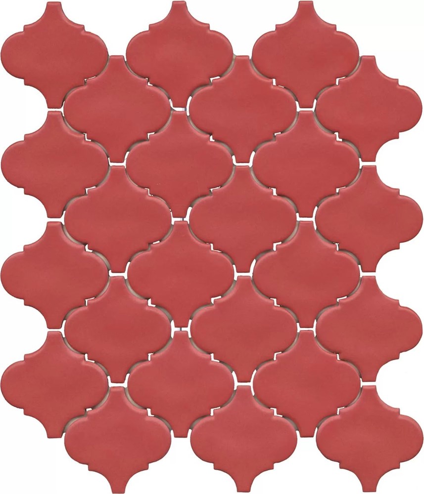 KERAMA MARAZZI KM2630M0061N Арабески Марокко красный матовый 26x30x0,7
