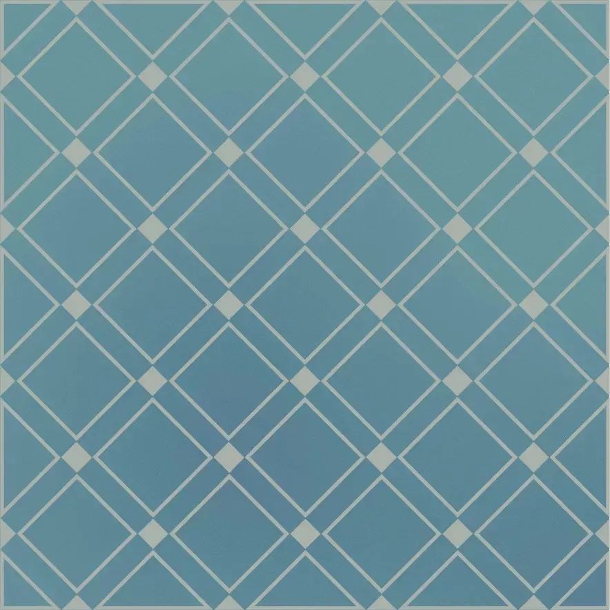 KERAMA MARAZZI KMD3STA016GN Декор Бахия 1 бирюзовый глянцевый 9,8x9,8x0,7