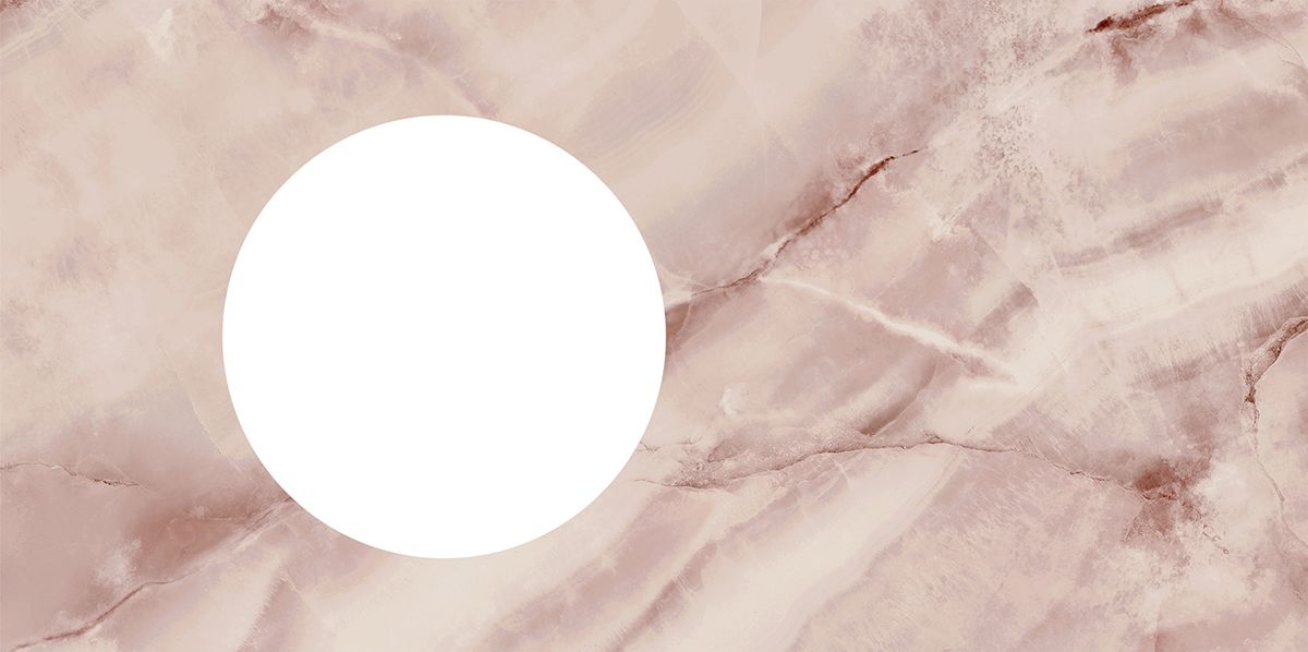 Столешница из керамогранита для раковин, встраиваемых сверху, Ониче 97 см, розовый лаппатированный