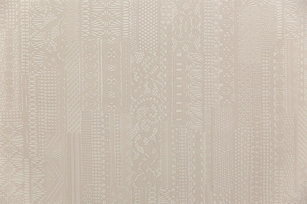 KERAMA MARAZZI KM8203 Обои виниловые Ажур база универсальная,бежевый 1,06х10 (1, Т A) смещённая стыковка
