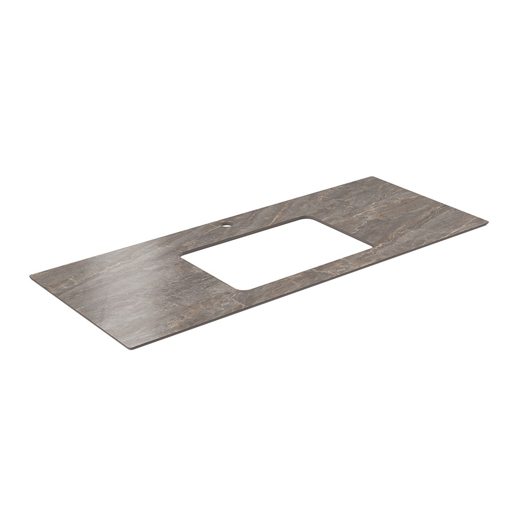 KERAMA MARAZZI PL3.VT280\120 Спец. изделие декоративное для раковин, встраиваемых снизу Парнас пепельный лаппатированный