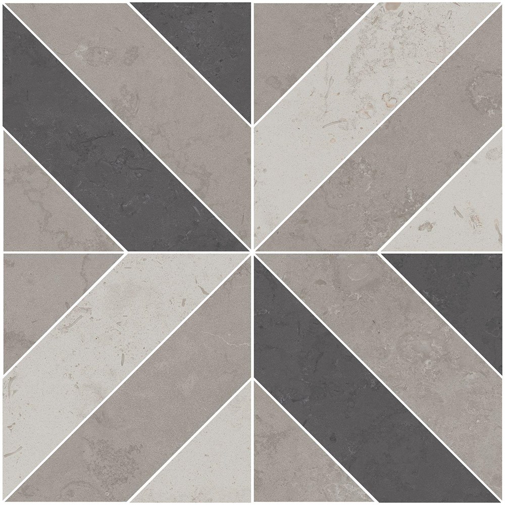 KERAMA MARAZZI ID124T Декор Про Лаймстоун серый матовый 60x60x0,9