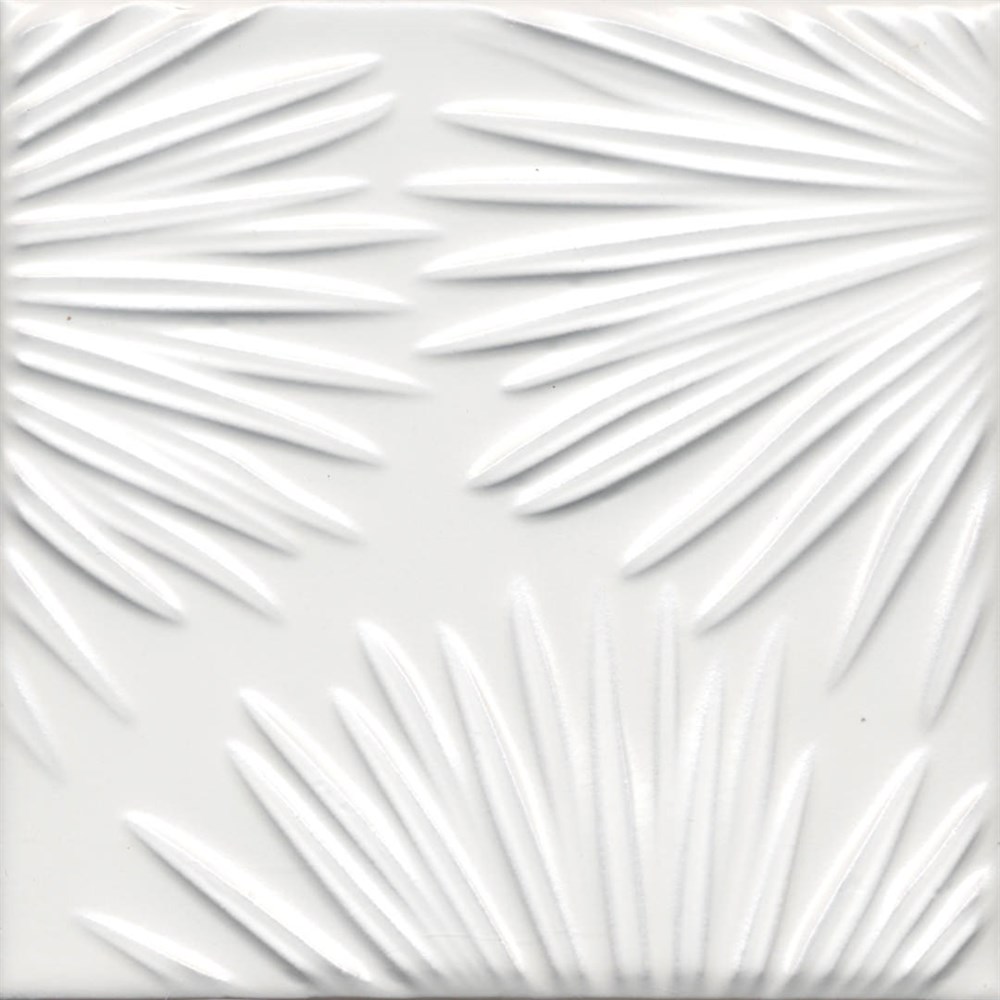 KERAMA MARAZZI KMD2SFE001BN Декор Агдаль 4 белый матовый структура 15x15x0,9