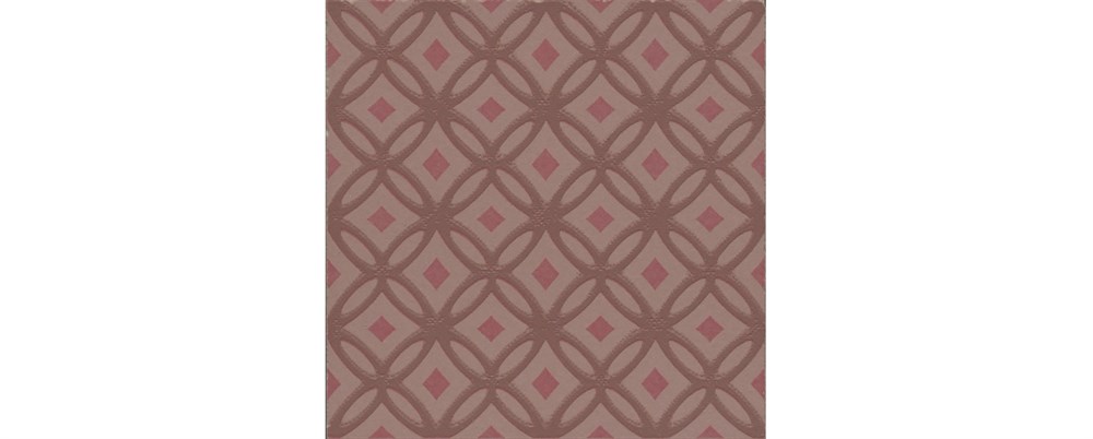 KERAMA MARAZZI VT/B607/1336 Декор Агуста 1 розовый матовый 9,8x9,8x0,7