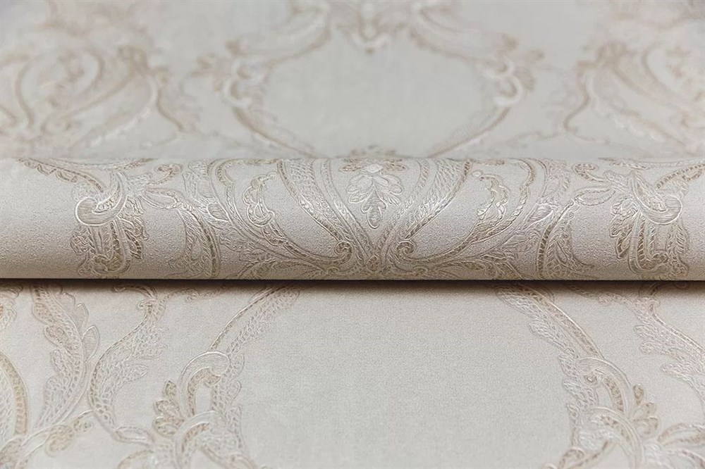 Обои виниловые на флизелиновой основе Ориент мотив, бежевый