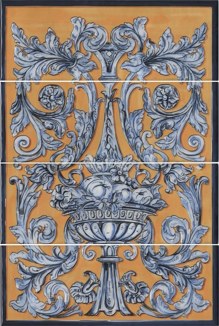 KERAMA MARAZZI HGD/B347/4x/15129 Панно Площадь Испании 15х40