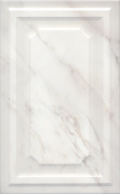 KERAMA MARAZZI 6357 Гран Пале белый панель 25х40х8