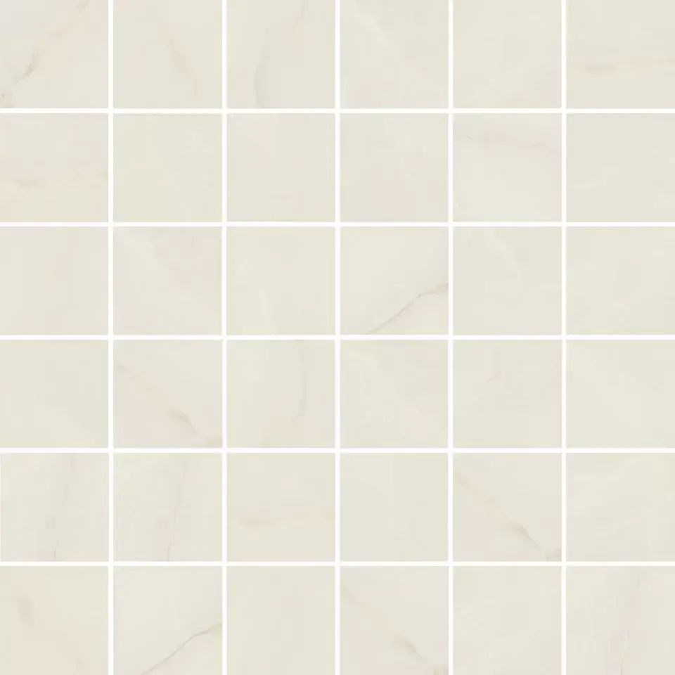 Декор Махкама мозаичный бежевый светлый глянцевый обрезной 30x30x0,9